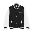 The Glam Cat Embroidered Vintage Varsity Bomber Jacket