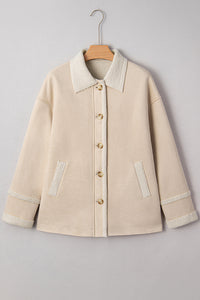 Luxurious Suede Sherpa Lined Jacket