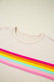 Rainbow Stripe Athleisure Set