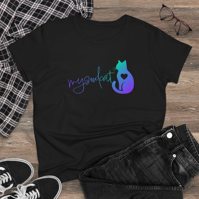 MySoulCat Women's Short Sleeve Tee — Aurora