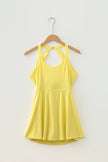 Daring Backless Active Mini Dress