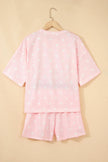 Polka Dot Loose Top and Shorts Set
