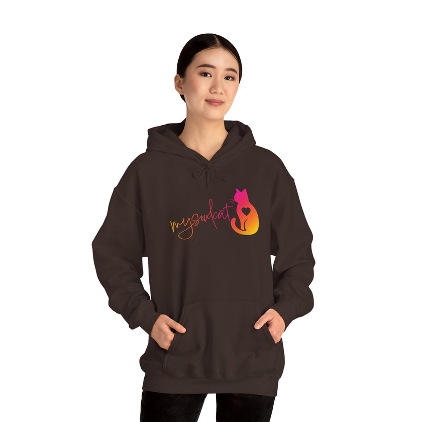 MySoulCat Cozy Unisex Pullover Hoodie — Sunset