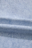 Chic Light Wash Elastic Waist Barrel Jeans