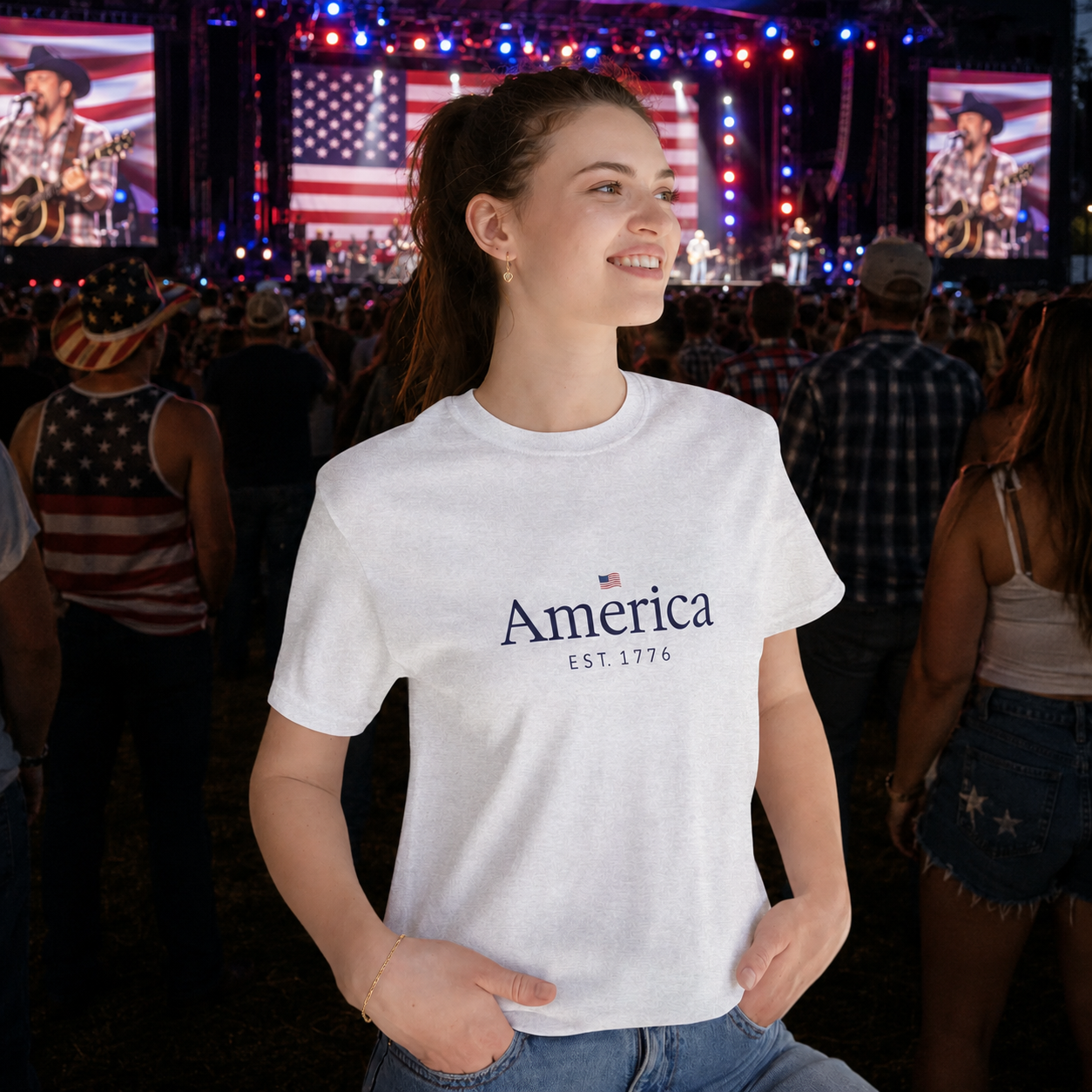 America Est. 1776 Heritage Unisex Tee