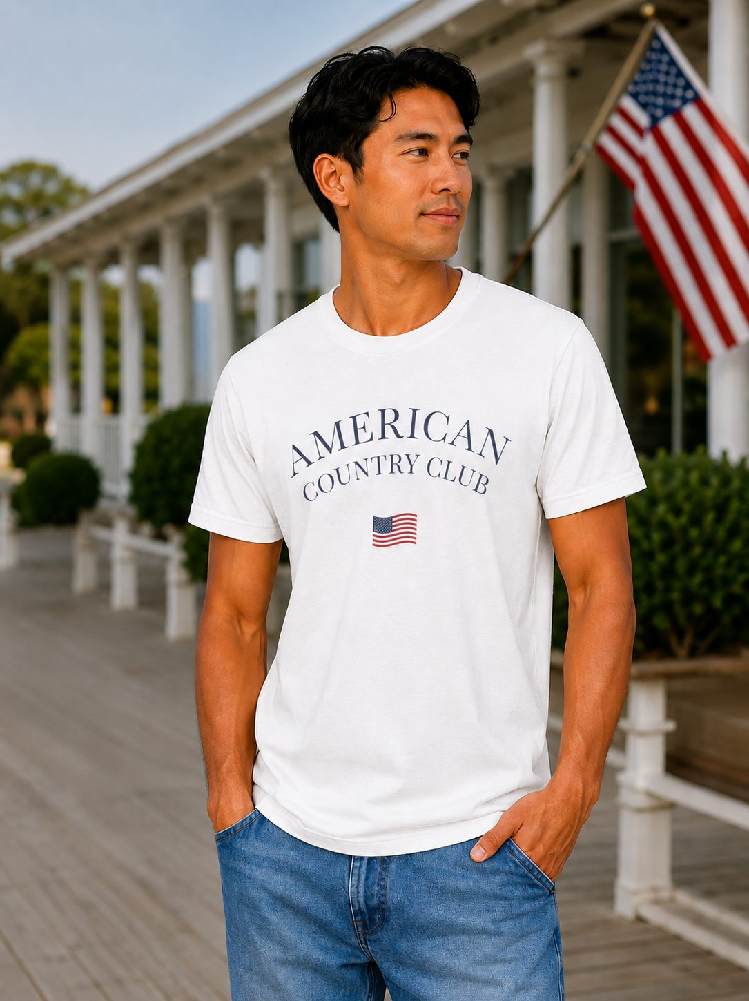 American Country Club Unisex Tee