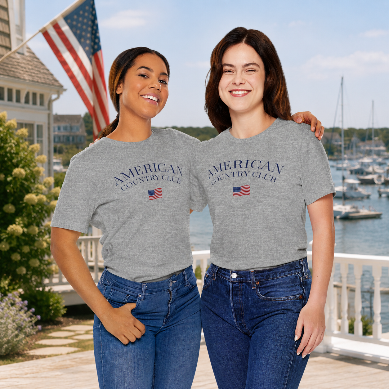 American Country Club Unisex Tee