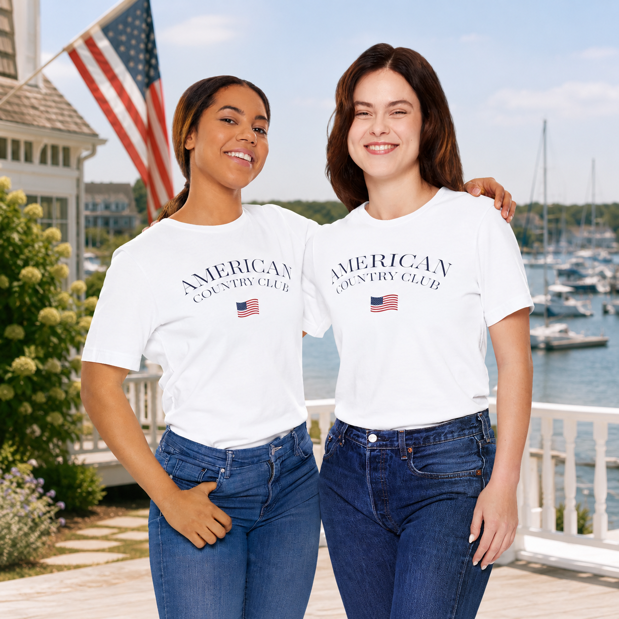 American Country Club Unisex Tee