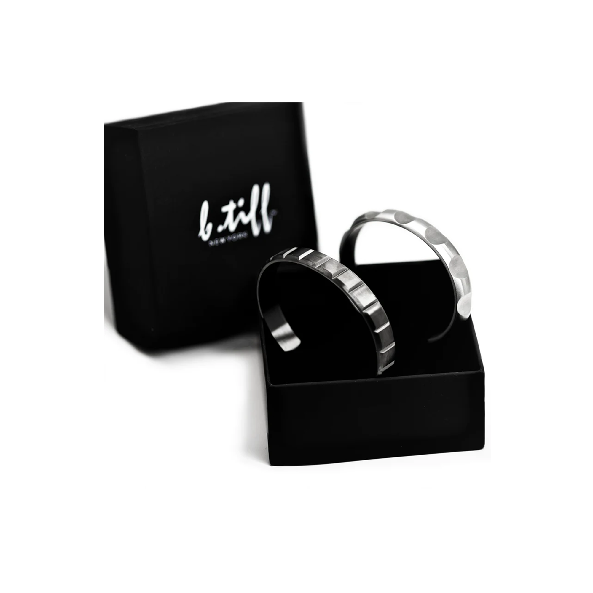 Tailored Simplicity Circle Indent Adjustable Bangle Cuff