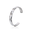 Tailored Simplicity Circle Indent Adjustable Bangle Cuff
