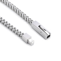 Stainless steel Franco link bracelet