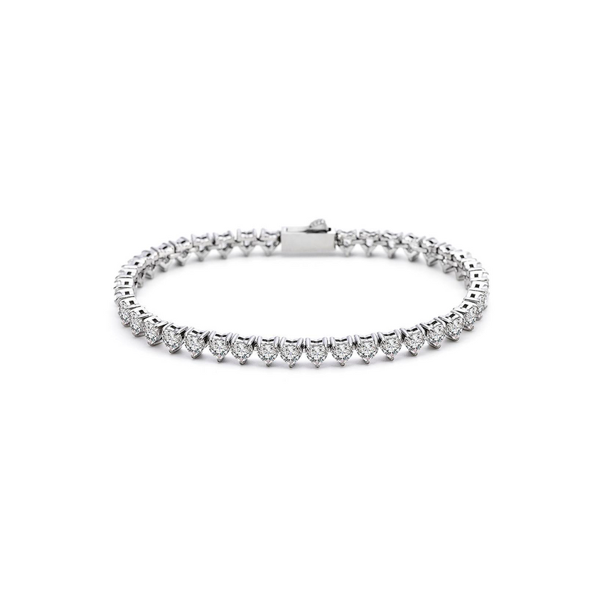 Gorgeous Heart Tennis Bracelet