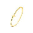 Striking Gold Unisson Bangle Bracelet