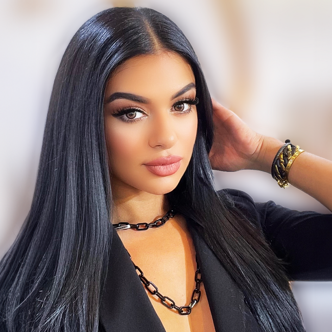 Bold High Polish 16mm Black & Gold Flat Cuban Link Bracelet