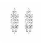 Silver-tone Ripple earrings