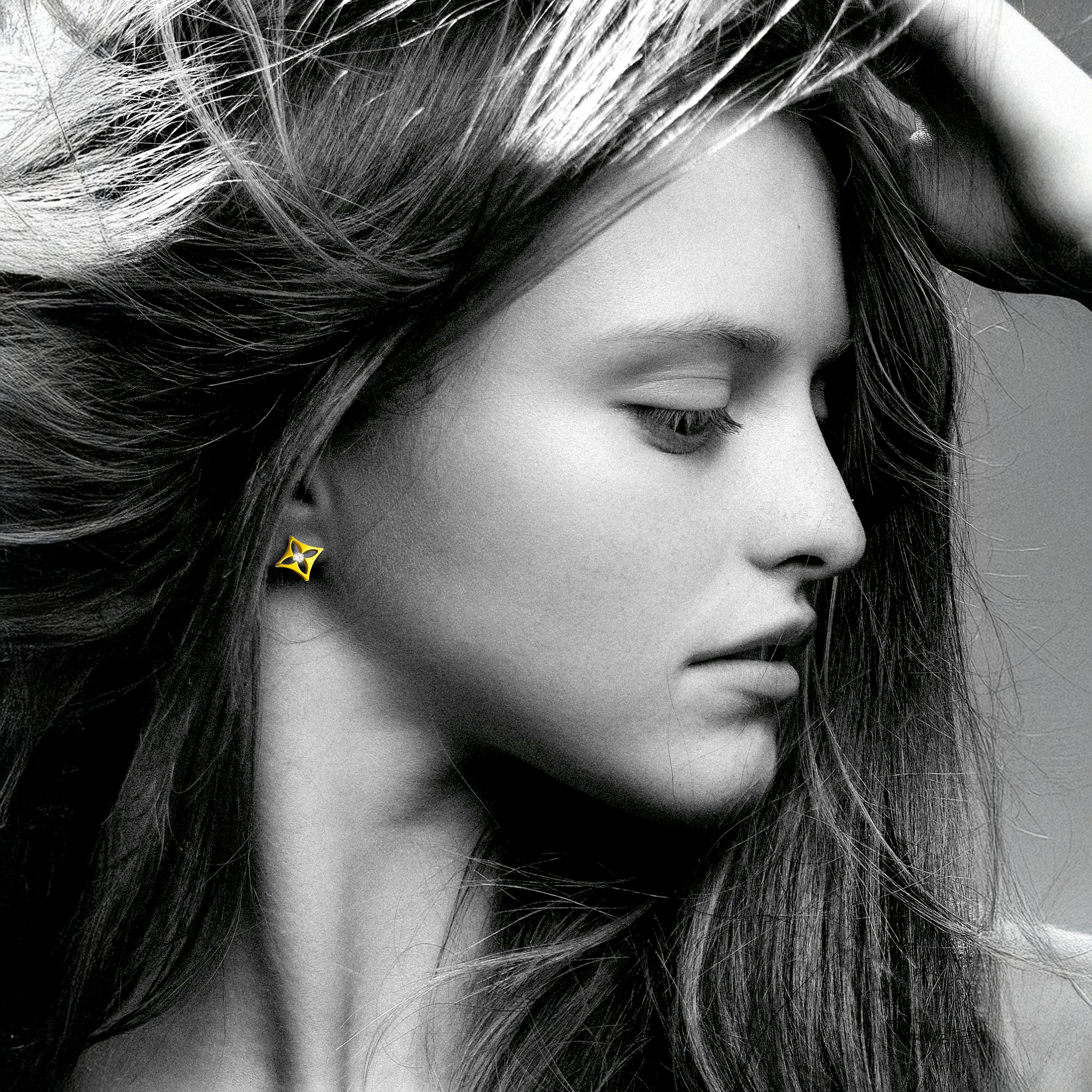 Romantic Gold Floro Earrings