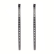 Striking Black Pavé 146-Stone Big Hoop Earrings