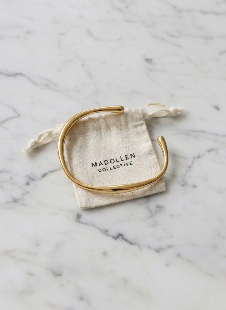 Rhythmic 'Dune' Gold Bracelet