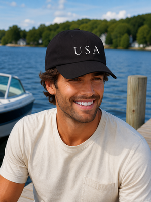 USA Heritage Embroidered Cap