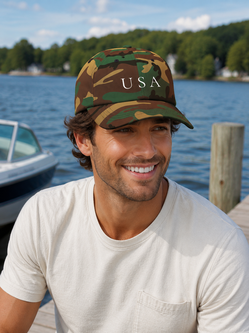 USA Heritage Embroidered Cap