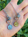 Lovely Paw Print Necklace