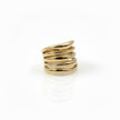 Sculptural Golden Hour Ring