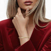Striking Gold Unisson Bangle Bracelet