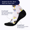 Cute Cat Compression Socks – Support for Travel, Work & Recovery