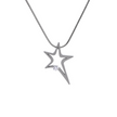 Striking Shooting Star Pendant Necklace