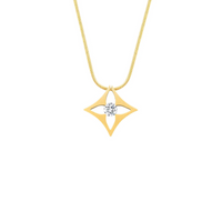 Gold Floro pendant