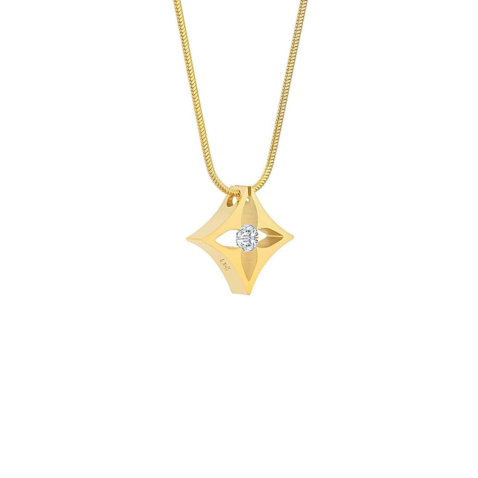 Stylish & Chic Gold Floro Pendant