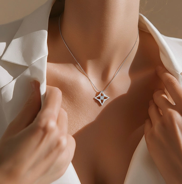 Stainless steel Floro pendant