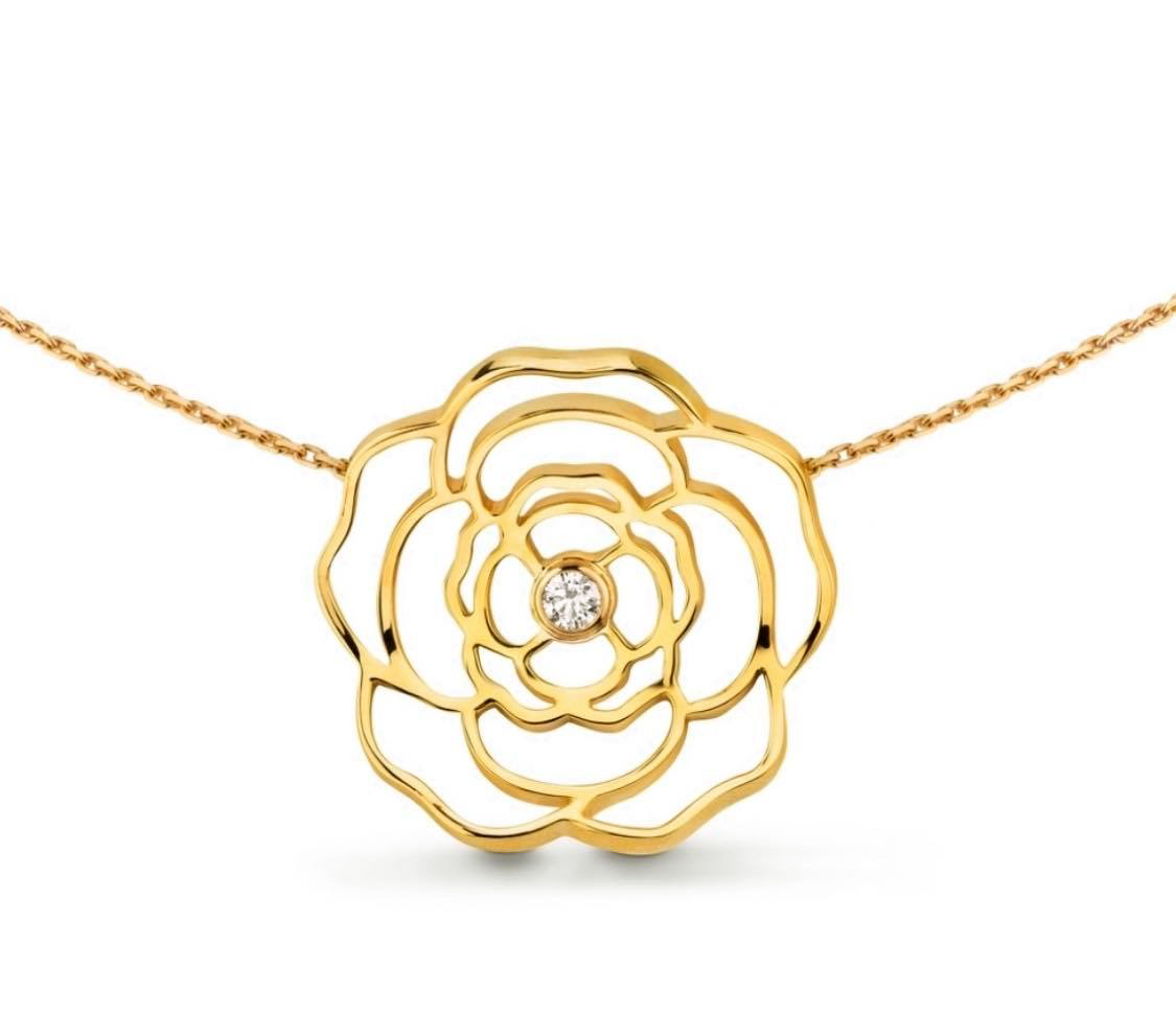 Dainty Rosé Gold Pendant Necklace