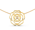 Dainty Rosé Gold Pendant Necklace
