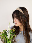 Hayden Tan Beaded Headband
