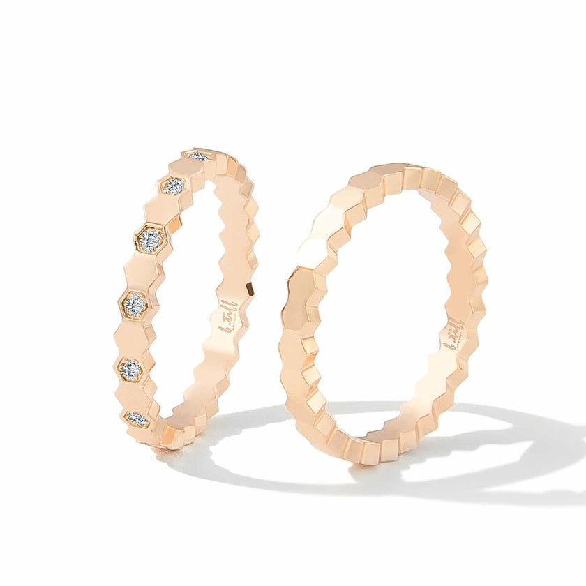 Sparkling Pavé Mon Rêve Rose Gold Ring