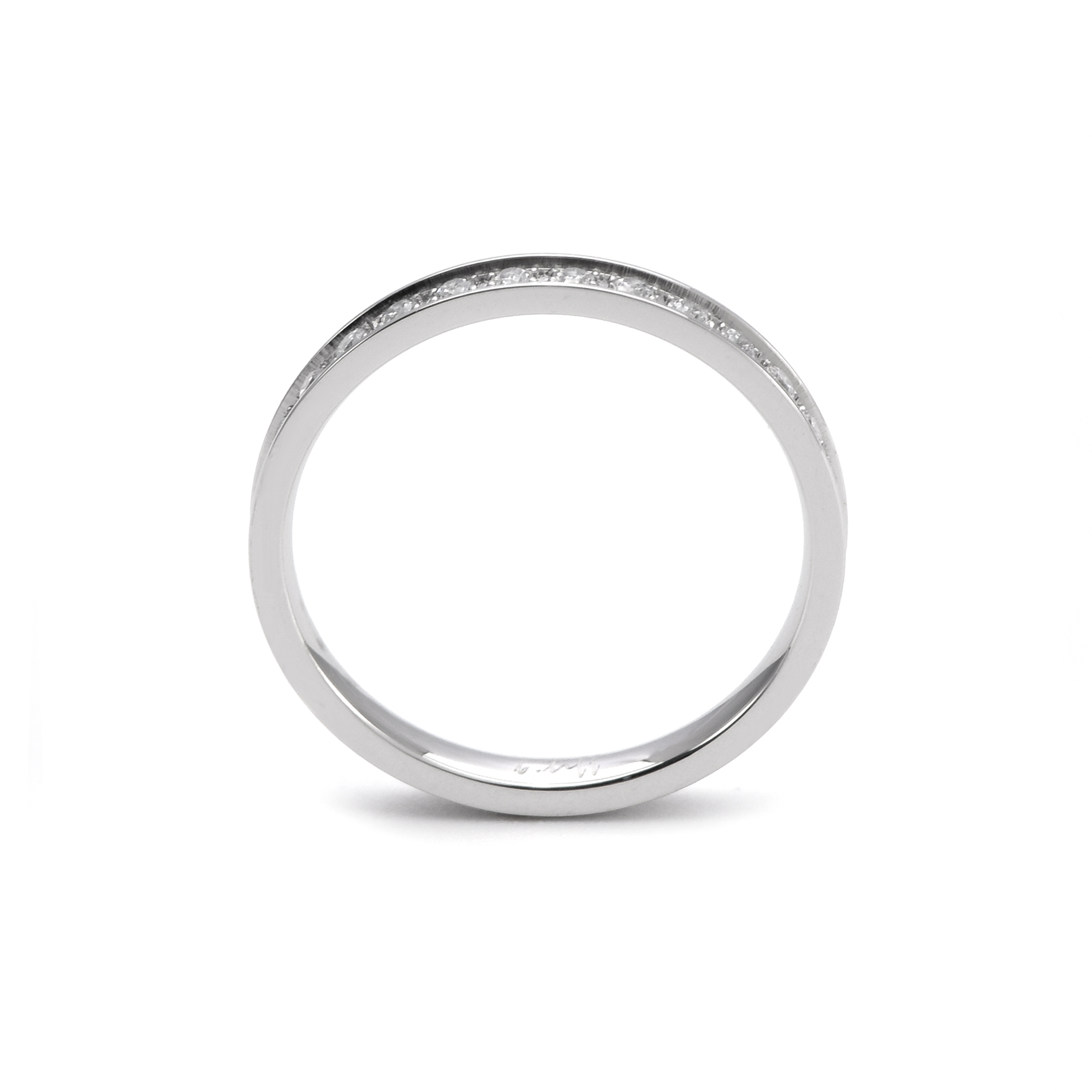 Luxe Stacking .01 ct Eternity Ring [Thin Band]