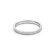 Luxe Stacking .01 ct Eternity Ring [Thin Band]