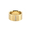 Attention Seeker 4-Stone Gold Wide Ring