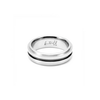 Black enamel bearing ring