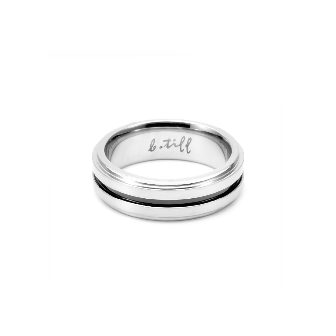 Black enamel bearing ring