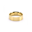 Simplicity Gold Stacking Ring [Wide Band]