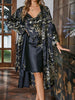 The Soft Life Beautiful Satin Robe & Nightgown Duo