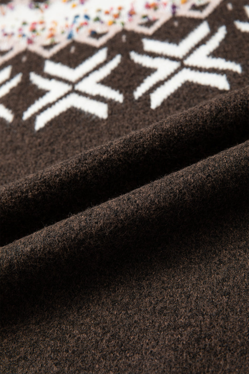Holiday Geometric Fair Isle Raglan Sweater - additional product view