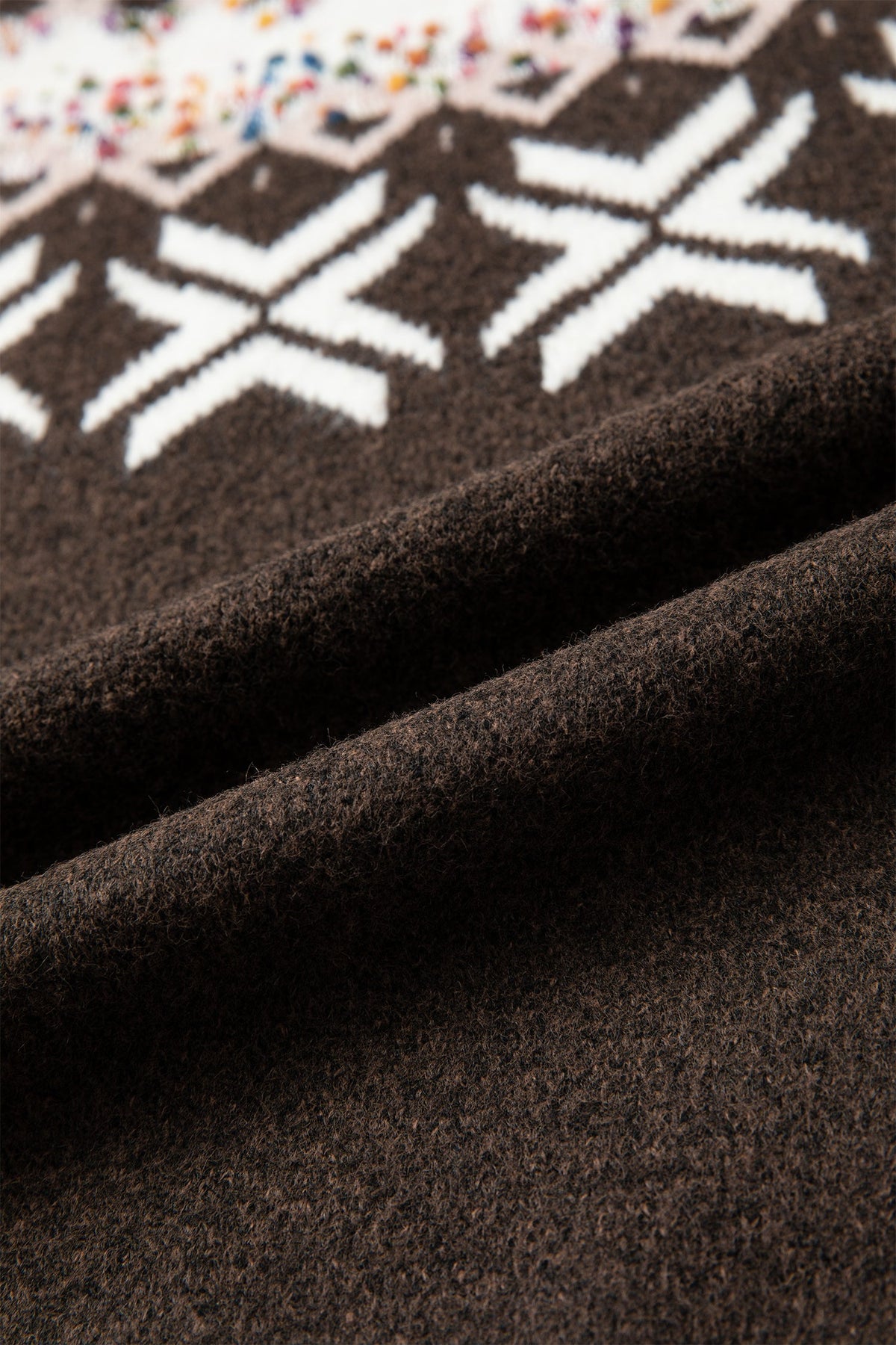Holiday Geometric Fair Isle Raglan Sweater - additional product view