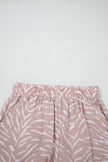 Abstract Zebra Top & Shorts Lounge Set