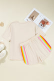 Rainbow Stripe Athleisure Set