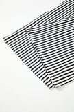 Stripe Tied High Waist Straight Leg Pants