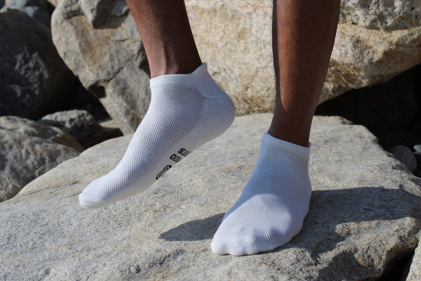 Unisex No Show Bamboo Rayon Socks