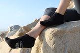 Unisex No Show Bamboo Rayon Socks